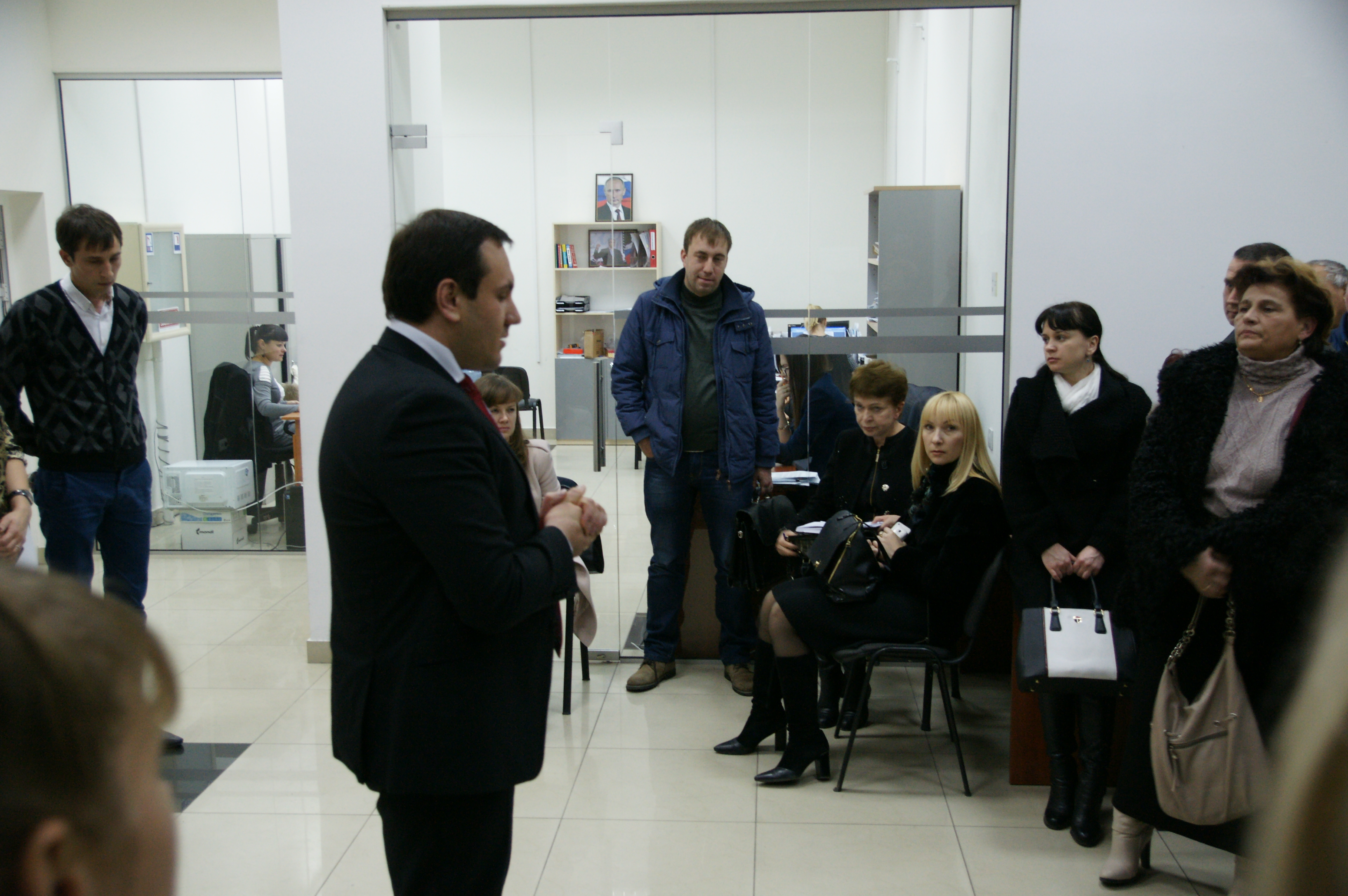 В симферопольском отделе Госкомрегистра состоялась встреча с предпринимателями