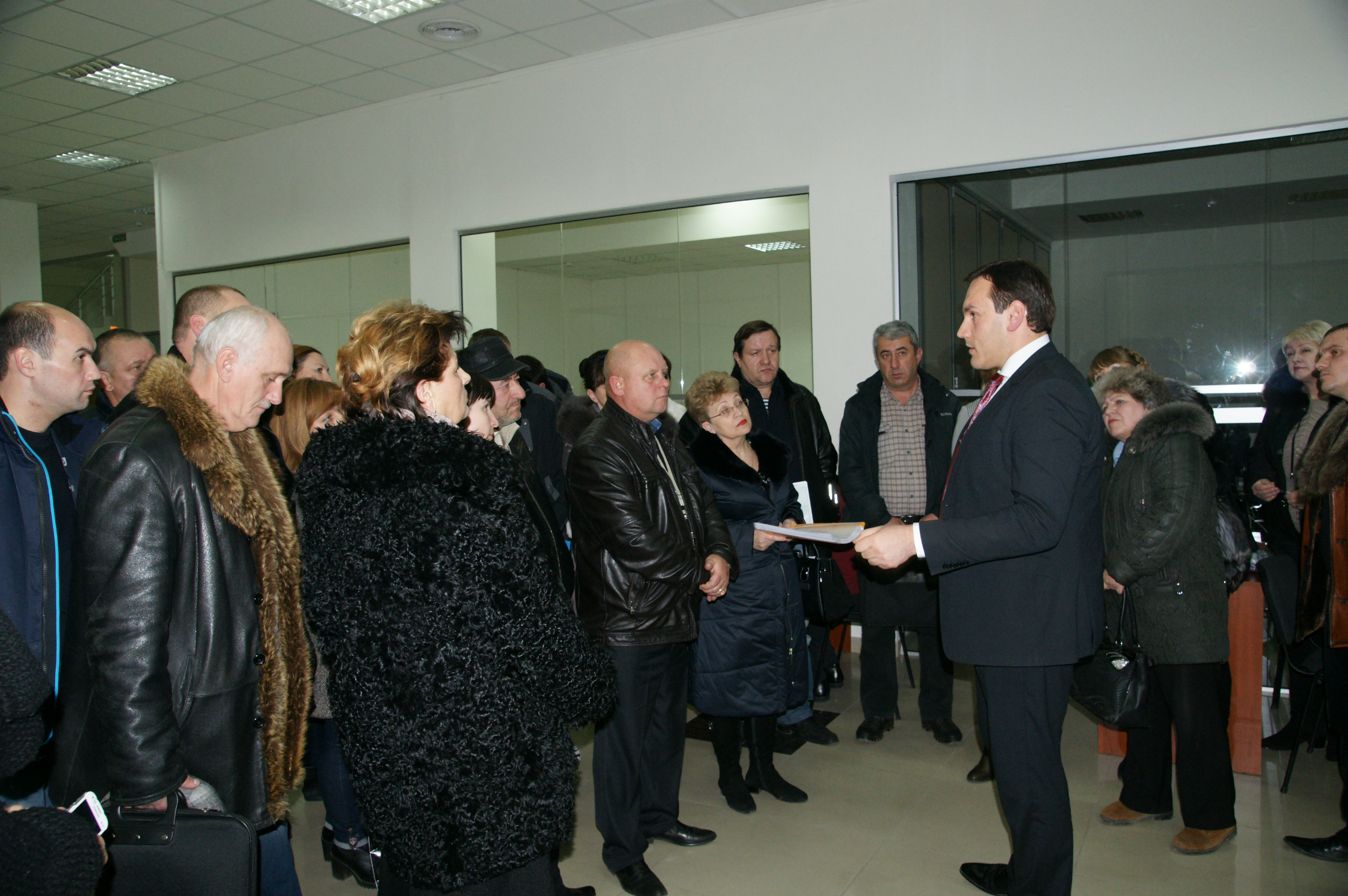 В симферопольском отделе Госкомрегистра состоялась встреча с предпринимателями