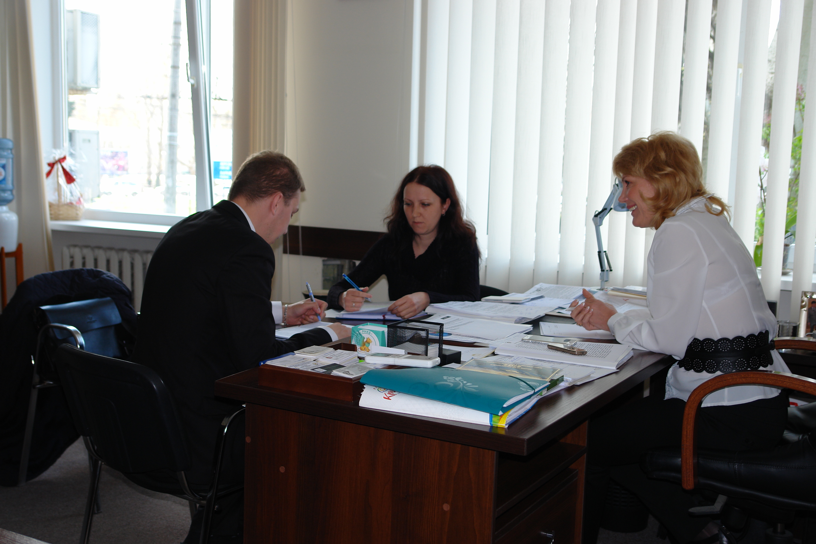 Прием граждан министром Е Юрченко