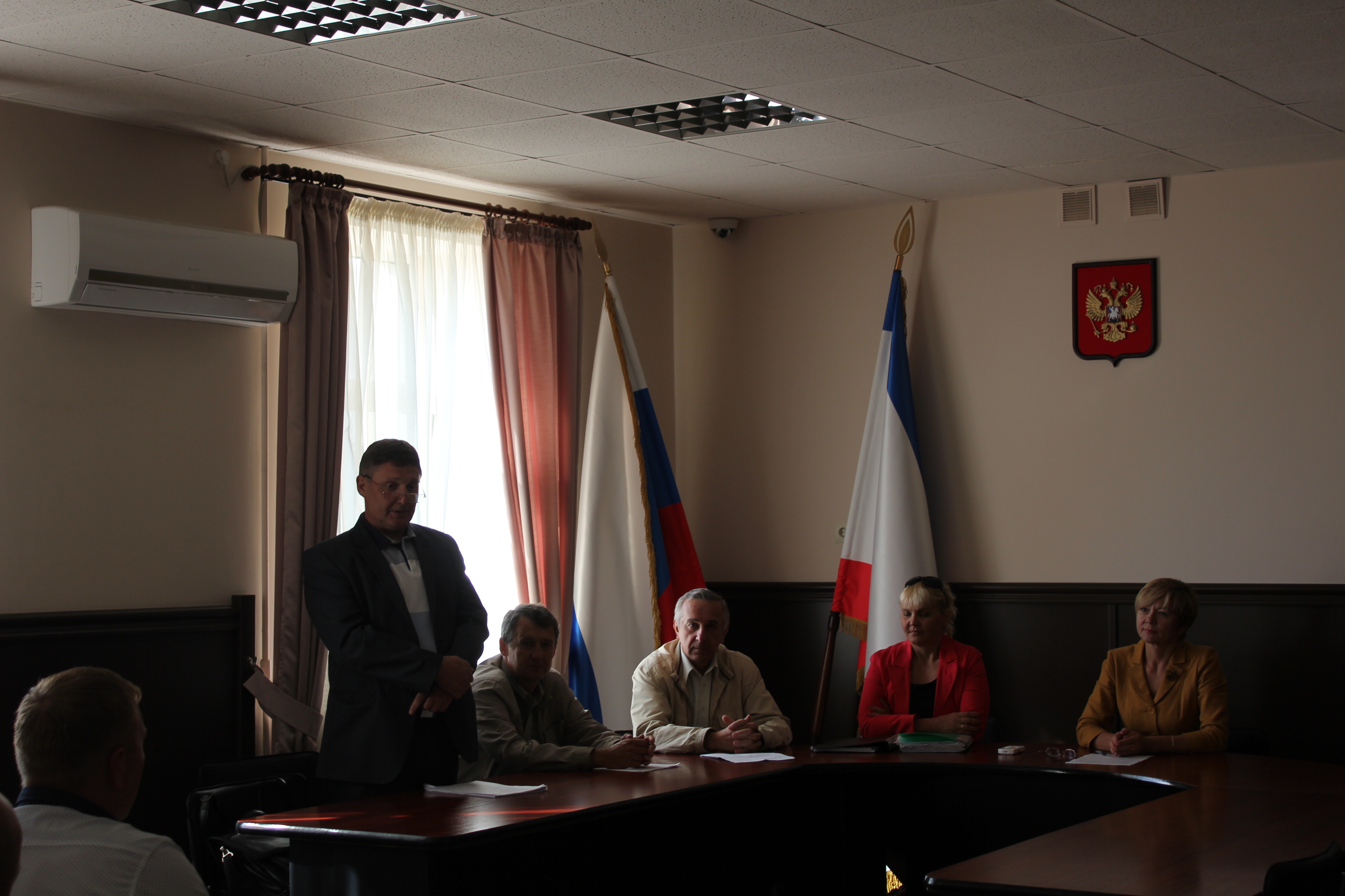 Совещание по вопросам промышленной безопасности, электроэнергетики и безопасности гидротехнических сооружений в г. Судаке