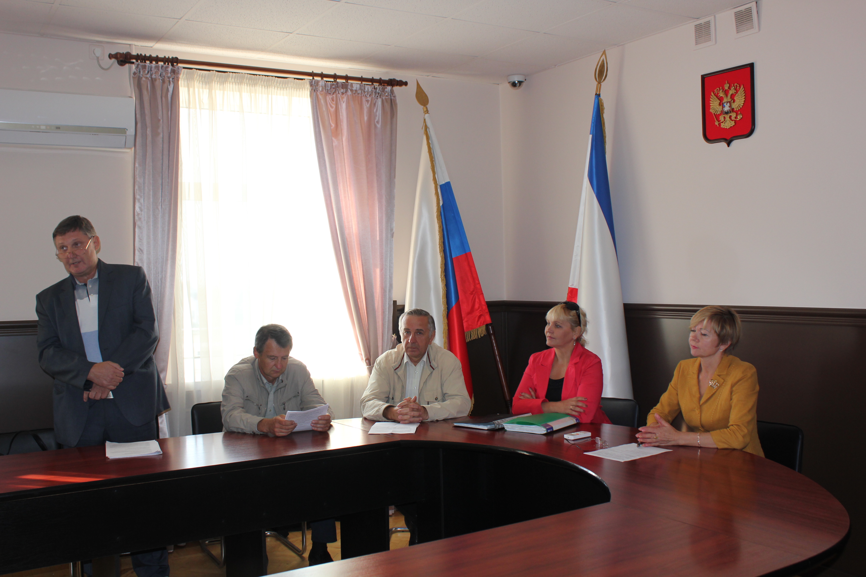 Совещание по вопросам промышленной безопасности, электроэнергетики и безопасности гидротехнических сооружений в г. Судаке