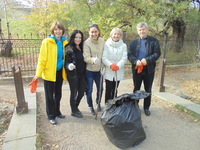 Коллектив Минэкономразвития Крыма принял участие в общекрымском субботнике