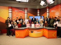 Состоялось торжественное закрытие образовательных курсов «Основы предпринимательской деятельности», а также цикла телепередач «Школа начинающего предпринимателя» с параллельным вещанием в интернет-пространстве