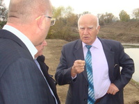 В Нижнегорском районе продолжается строительство гидроузла