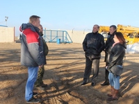 Игорь Вайль провел осмотр работ по обустройству Нежинского водозабора в Джанкойском районе