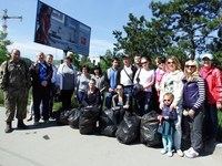 Сотрудники Госкомводхоза приняли участие в субботнике в рамках акции «Сделаем Крым чистым»