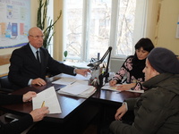 Александр Могилевский провел прием граждан по личным вопросам