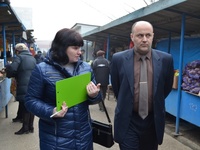 Первый заместитель министра промышленной политики РК Константин Равич провел выездной мониторинг розничных цен в г. Красноперекопск