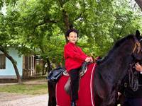 В Крыму состоялось праздничное мероприятие «Посажение на коня»