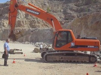 Практический экзамен на площадке в Симферопольском районе