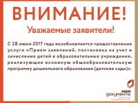 Уважаемые заявители!