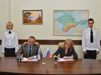 Подписано соглашение с Управления Федеральной службы судебных приставов по Республике Крым