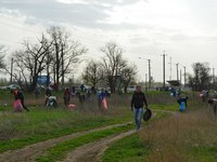 Сотрудники МЧС Крыма приняли участие в субботнике «Сделаем Крым чистым»