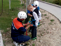 Спасатели г. Судак провели открытые уроки по безопасности жизнедеятельности в с. Солнечная Долина