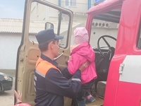 Пожарные п. Рыбачье провели «День открытых дверей»