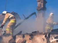 Сотрудники пгт. Почтовое «Пожарной охраны Республики Крым» спасли двух человек