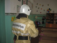 Сотрудники пожарной части пгт. Багерово провели пожарно-тактические учения