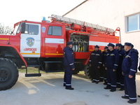 Еще две новые пожарные части ГКУ РК «Пожарная охрана Республики Крым» начали свою работу в Черноморском районе