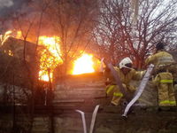 В период новогодних праздников сотрудники ГКУ РК «Пожарной охраны Республики Крым» ликвидировали 10 пожаров