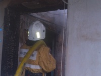 Сотрудники ГКУ РК «Пожарной охраны Республики Крым» подразделения с. Журавки спасли 4-х человек