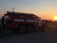 За прошедшие сутки сотрудники ГКУ РК «Пожарная охрана Республики Крым» выезжали 15 раз на ликвидацию пожаров и возгораний