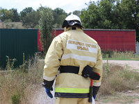 За прошедшие сутки силы и средства « Пожарной охраны Республики Крым» 8 раз привлекались для тушения огня