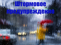 МЧС: штормовое предупреждение о сильных ливнях, грозах, граде, шквалистом ветре на 14 сентября