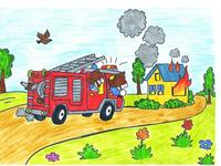 Конкурс художественных работ «Мой папа - пожарный» решено продлить до января 2017 года