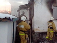 За два дня нового года на пожарах спасено 6 человек