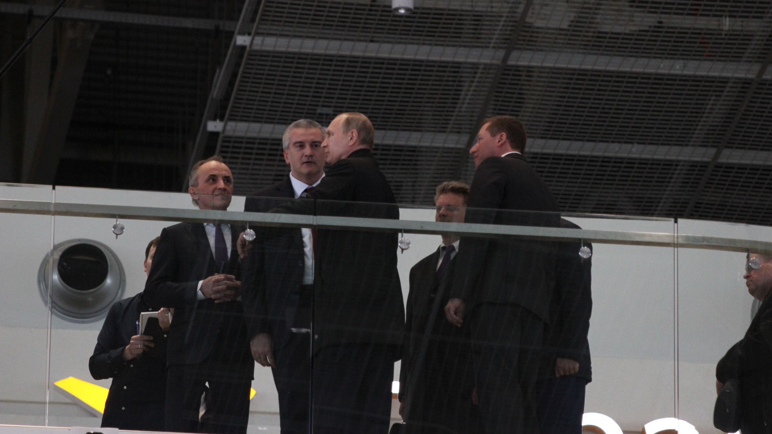 Президент Российской Федерации Владимир Путин посетил новый аэровокзальный комплекс Международного аэропорта «Симферополь»