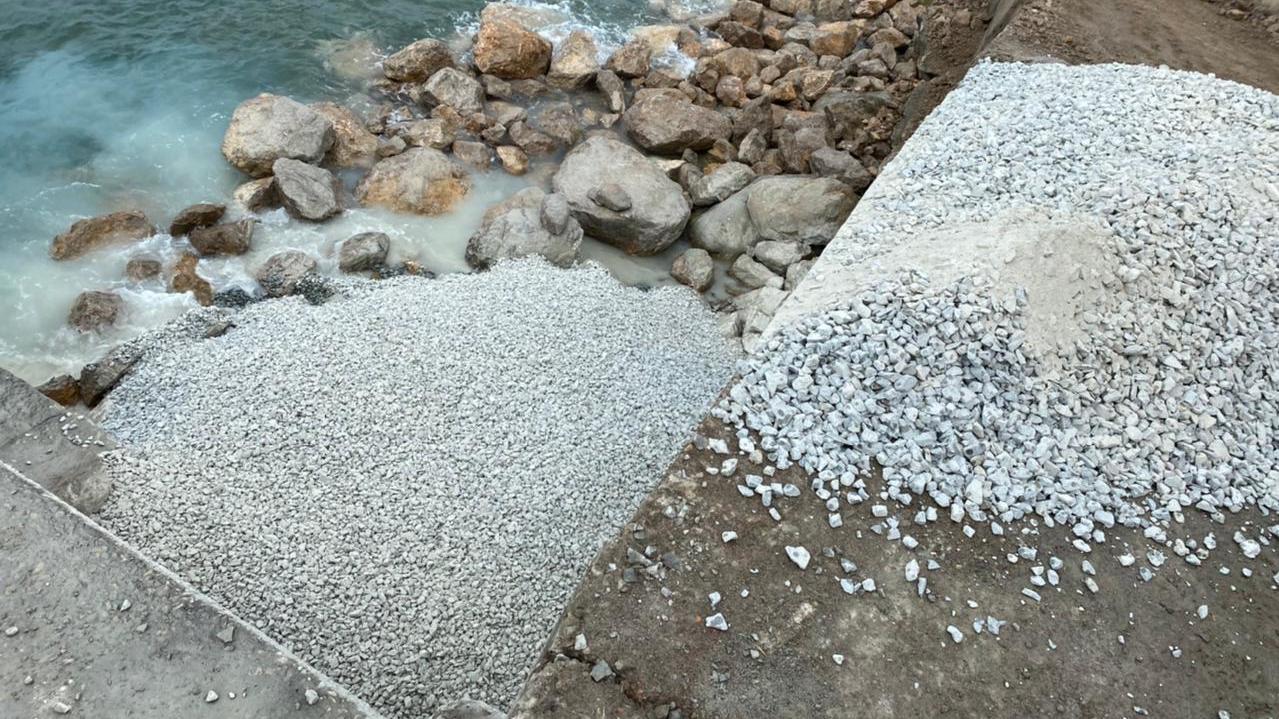 Лазурный пляж Алупка